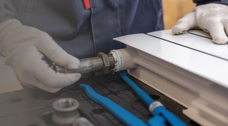 Professional water heater repair services in Sandy Level, VA